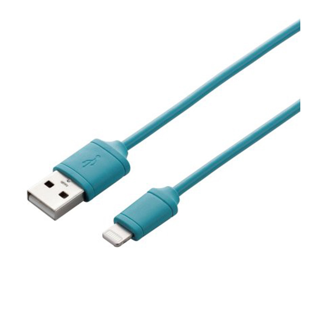 Lightningコネクタ対応USBケーブル ブルー/0.3m