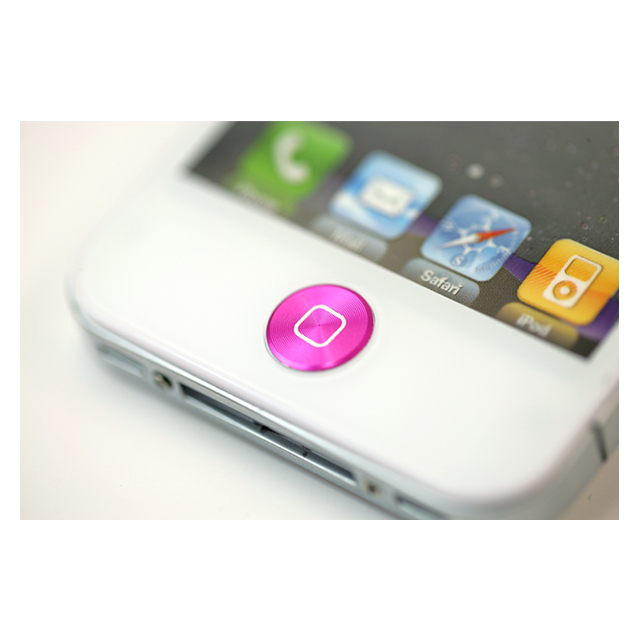 iCharm Home Button Accessory Aluminum(ピンク)goods_nameサブ画像