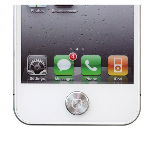iCharm Home Button Accessory Aluminum(シルバー)サブ画像