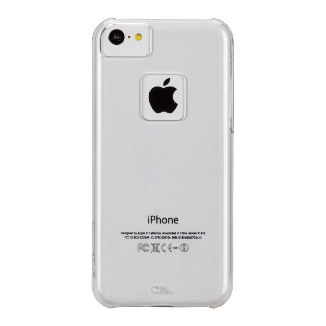 【iPhone5c ケース】Barely There Case, Clear