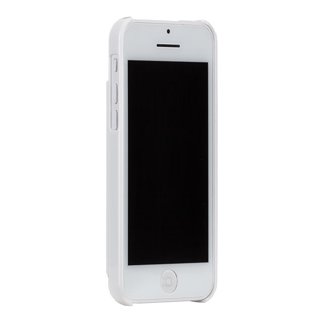 【iPhone5c ケース】Barely There Case, Glossy White/カードホルダー付きサブ画像