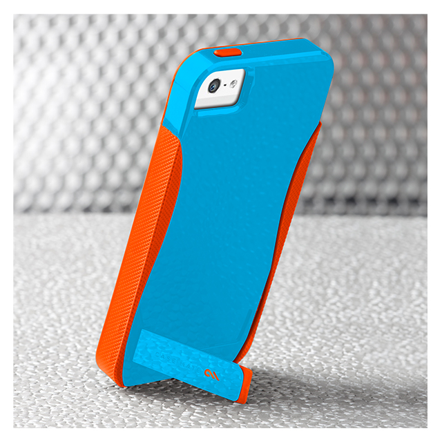 【iPhoneSE(第1世代)/5s/5 ケース】POP! with Stand Case (Blue/Tangerine)サブ画像