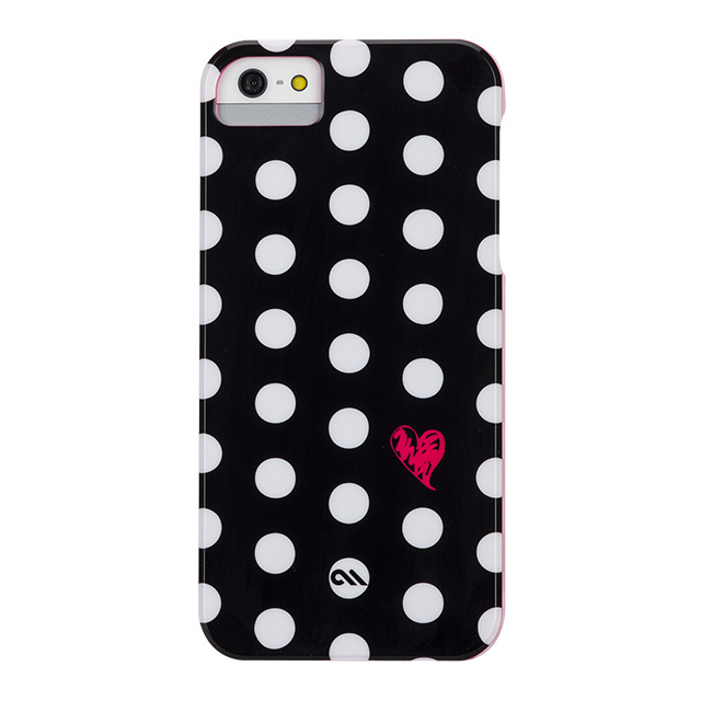 【iPhoneSE(第1世代)/5s/5 ケース】Barely There Prints (Polka Love)