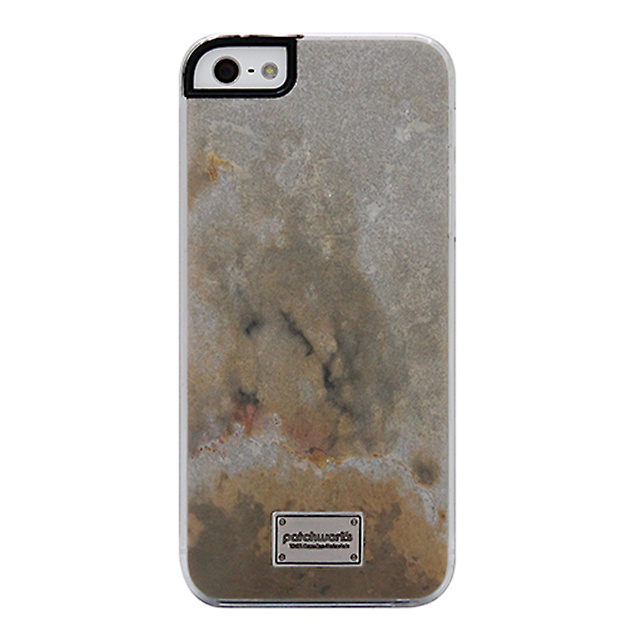 【iPhoneSE(第1世代)/5s/5 ケース】Classique Snap Case Stone Slate Marble