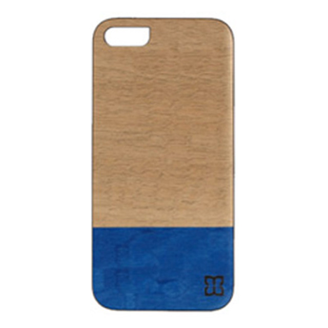 【iPhoneSE(第1世代)/5s/5 ケース】Real wood case Harmony Dove ブラックフレーム