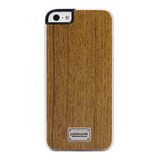 【iPhoneSE(第1世代)/5s/5 ケース】Classique Snap Case Hoxan Wood Teak