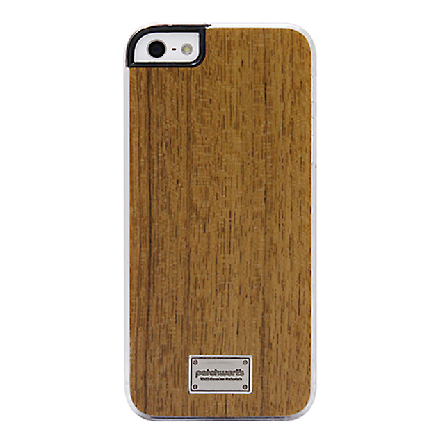 【iPhoneSE(第1世代)/5s/5 ケース】Classique Snap Case Hoxan Wood Teak