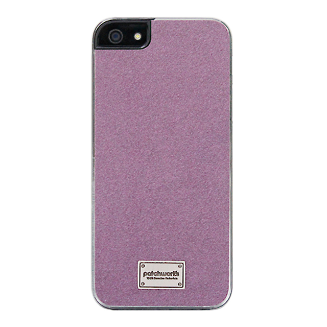 【iPhoneSE(第1世代)/5s/5 ケース】Classique Snap Case Ultra Suede Purpleサブ画像
