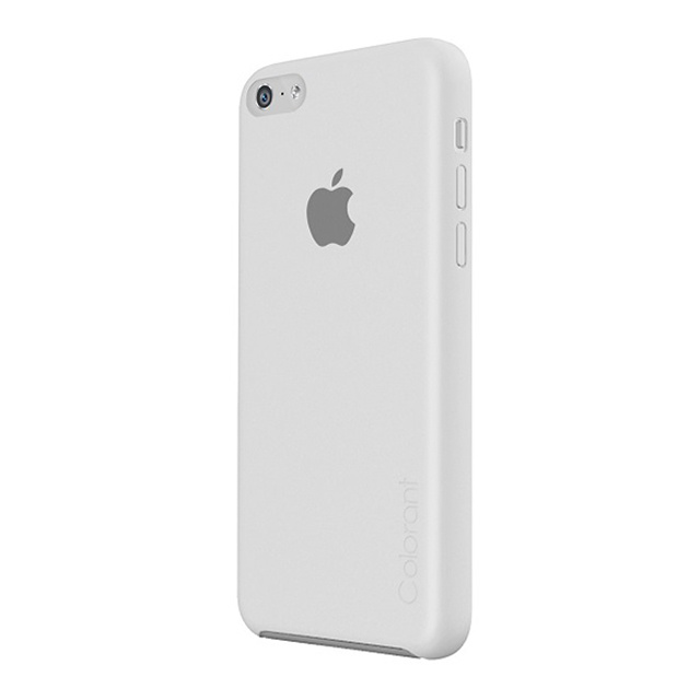 【iPhone5c ケース】Color Shell Case White