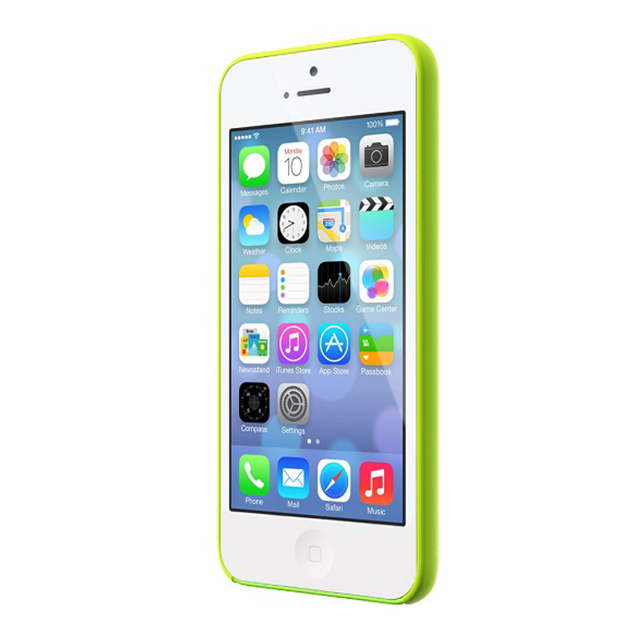 【iPhone5c ケース】Color Shell Case Greenサブ画像