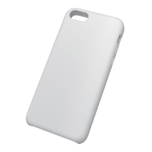 【iPhone5c ケース】シリコンケース（滑り止め）ホワイト