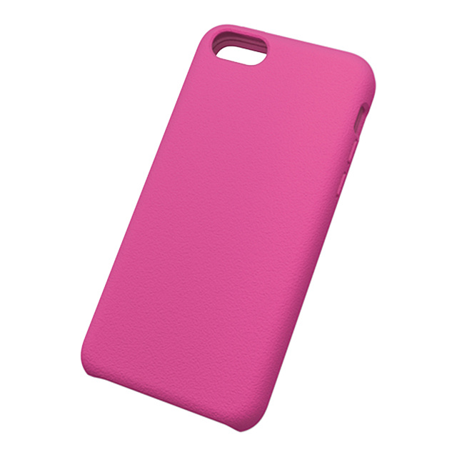 【iPhone5c ケース】シリコンケース（滑り止め）ピンク