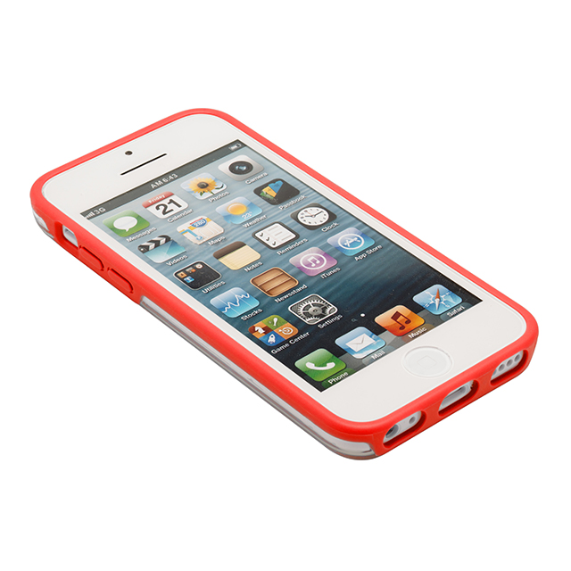 【iPhone5c ケース】Slim View Case Lite-Redサブ画像