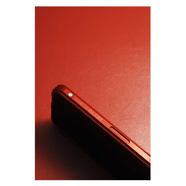 【iPhoneSE(第1世代)/5s/5 ケース】SWORD RED ALERT (グレイズドシルバー)サブ画像