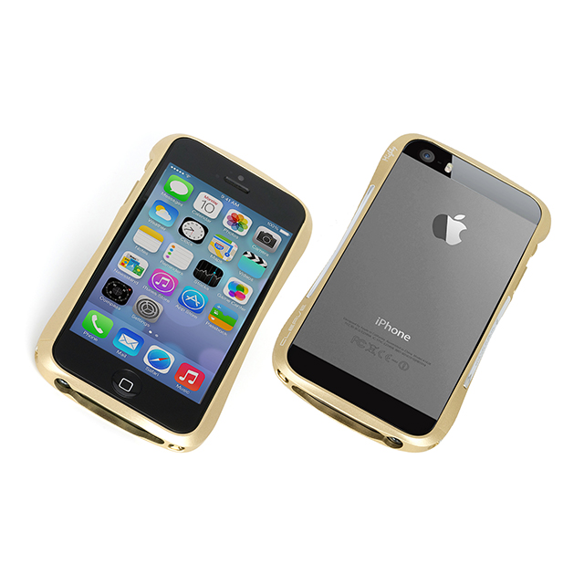 【iPhoneSE(第1世代)/5s/5 ケース】CLEAVE ALUMINUM BUMPER Mighty2 (Urban Gold/Silver Metallic)goods_nameサブ画像