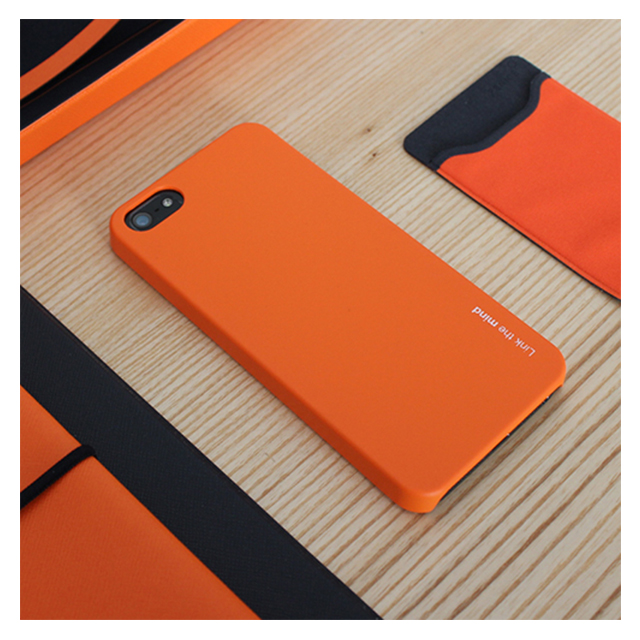【iPhoneSE(第1世代)/5s/5 ケース】FENICE Slim POP (Orange)サブ画像