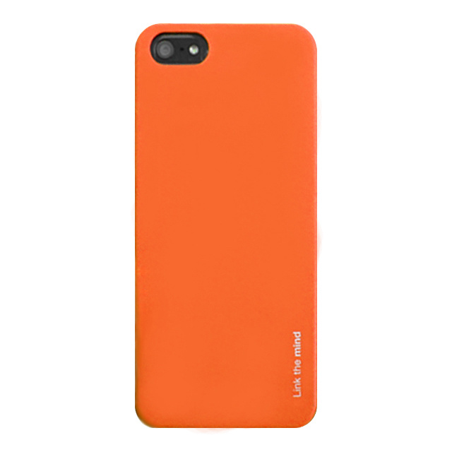 【iPhoneSE(第1世代)/5s/5 ケース】FENICE Slim POP (Orange)