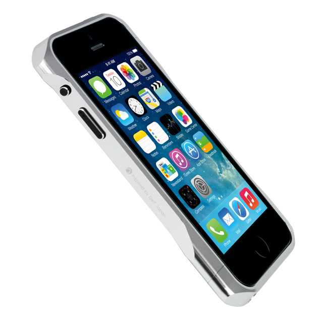 【iPhone5s/5 ケース】CLEAVE PREMIUM ALUMINUM BUMPER ZERO (Premium Silver)サブ画像