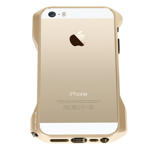 【iPhone5s/5 ケース】CLEAVE PREMIUM ALUMINUM BUMPER ZERO (Premium Gold)サブ画像