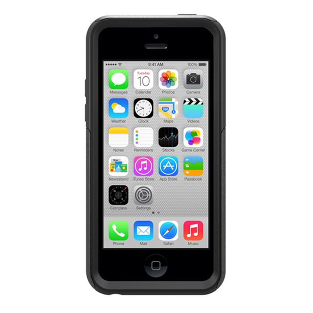 【iPhone5c ケース】OtterBox Commuter ブラック/ブラック (BLACK)サブ画像