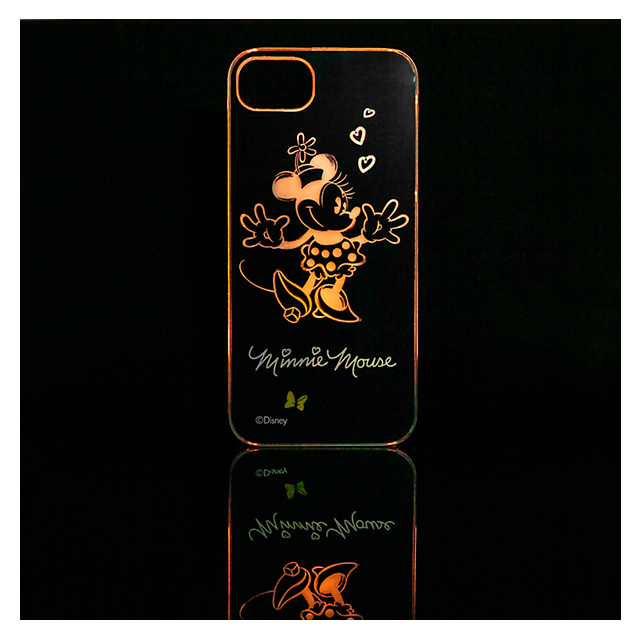【iPhone5s/5 ケース】光るライトケース ミニーワイワイサブ画像