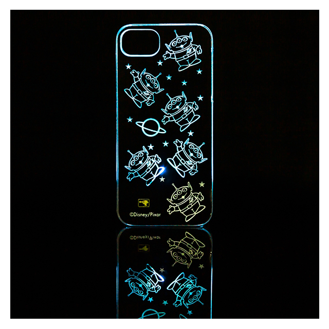 【iPhone5s/5 ケース】光るライトケース エイリアンシルエットgoods_nameサブ画像