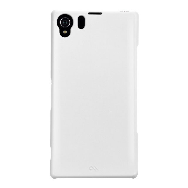 【XPERIA Z1 ケース】Barely There Case, White