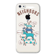 【iPhone5c ケース】CollaBorn デザインケース Neighbors