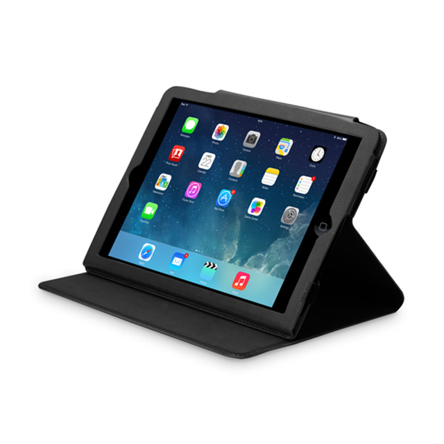 【iPad(9.7inch)(第5世代/第6世代)/iPad Air(第1世代) ケース】TUNEFOLIO Classic ブラックサブ画像