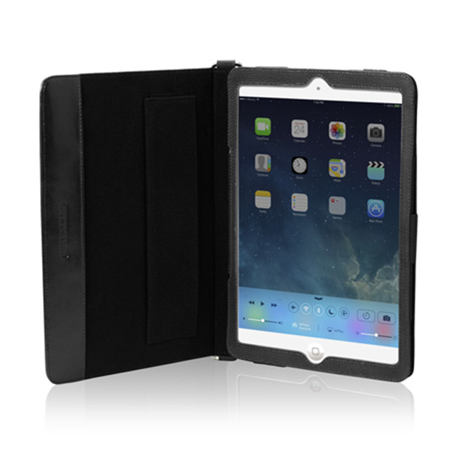 【iPad(9.7inch)(第5世代/第6世代)/iPad Air(第1世代) ケース】TUNEFOLIO URBAN ブラックサブ画像