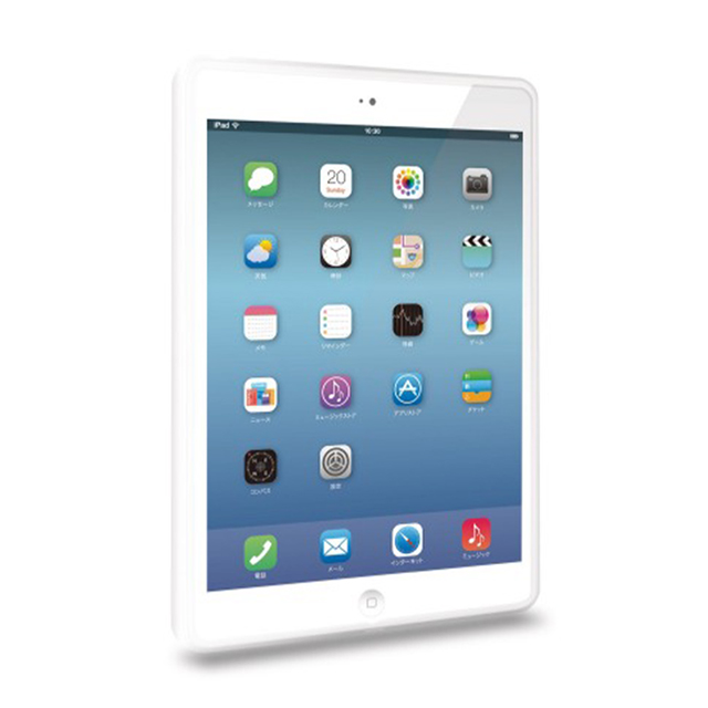 【iPad Air(第1世代) ケース】シリコンケース/ホワイトサブ画像