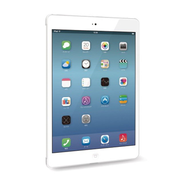 【iPad Air(第1世代) ケース】Smart Cover対応シェルカバー/クリアサブ画像