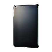 【iPad mini3/2/1 ケース】抗菌スマートバックカバー(ブラック)