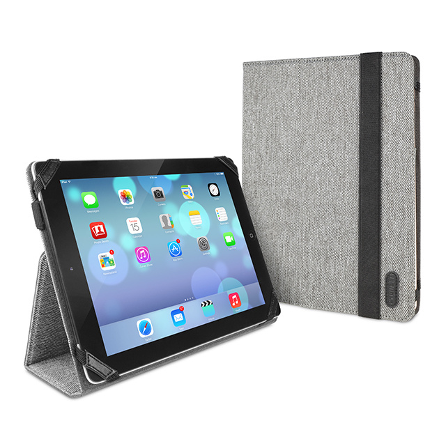 【iPad Air(第1世代) ケース】Node Basic folio case Grey