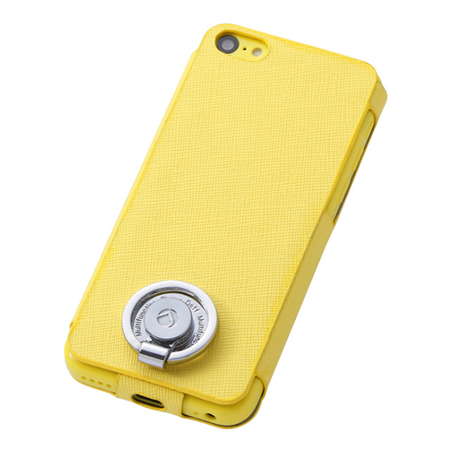 【iPhone5c ケース】Multi Function Design Case Pineapple Yellow
