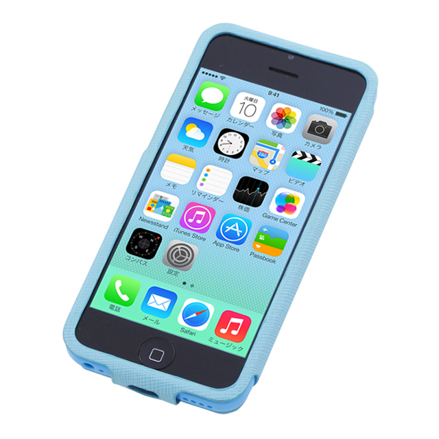 【iPhone5c ケース】Multi Function Design Case Tropical Blueサブ画像