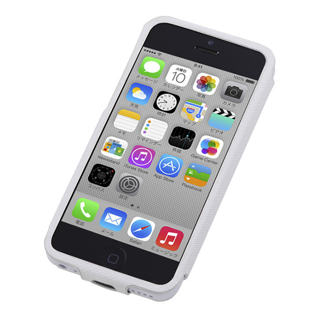 【iPhone5c ケース】Multi Function Design Case Vanilla Whiteサブ画像
