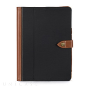 【iPad Air(第1世代) ケース】Back Bay Folio Case Black/Brown