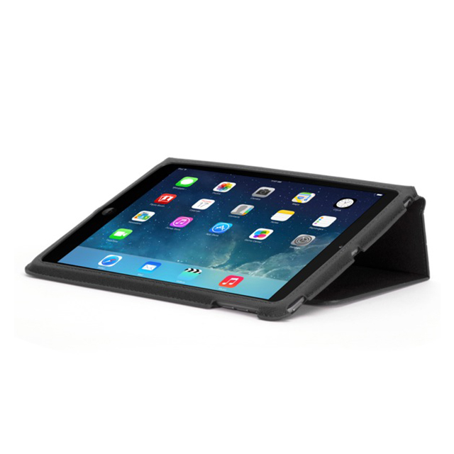 【iPad Air(第1世代) ケース】Slim Folio Case Black/Grayサブ画像