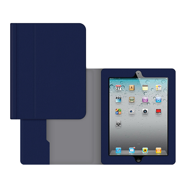 【iPad Air(第1世代) ケース】Folio Case Navy/Grayサブ画像