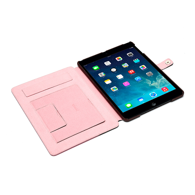 【iPad(9.7inch)(第5世代/第6世代)/iPad Air(第1世代) ケース】Masstige E-Note Diary (ピンク)サブ画像