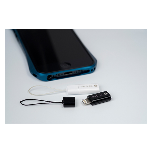 【Lightning変換アダプター】TRAVEL BIZ Lightning - Micro USB Adapter iPod/iPhone/iPad専用 White【MFi取得】サブ画像