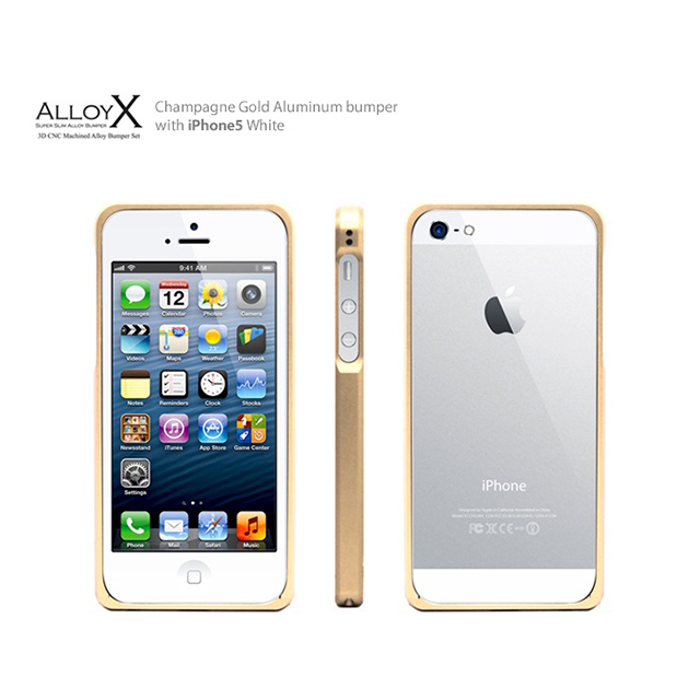 【iPhoneSE(第1世代)/5s/5 ケース】Alloy X (Champagne Gold)サブ画像