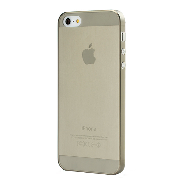 【iPhone5s/5 ケース】PC Case マットスモーク
