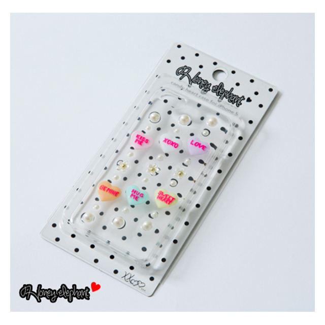 【iPhone5s/5 ケース】candy heart デイジークリアサブ画像