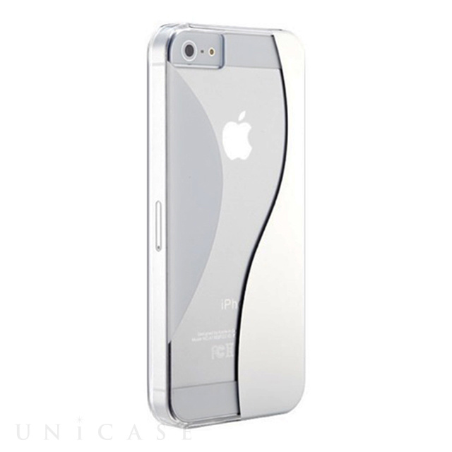 【iPhone5s/5 ケース】AViiQ Mirror on the Wall Curve White