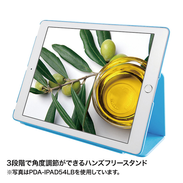 【iPad Air(第1世代) ケース】ハードケース(スタンドタイプ・ホワイト)サブ画像
