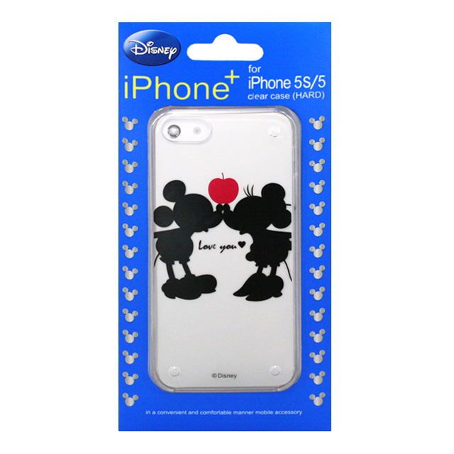 【iPhoneSE(第1世代)/5s/5 ケース】ディズニーiPhone+BK(Mickey ＆ Minnie)goods_nameサブ画像