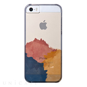 【iPhone5s/5 ケース】AViiQ Painting in Style Brown, Blue, Yellow