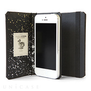 【iPhone5s/5 ケース】DODOcase ハードカバーブックスタイルケース Elements Air Exterior with Black Interior ブラック/エアー HC711000